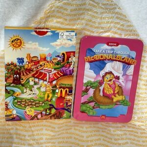 McDonald's 2025 McDonaldland Meal BIRDIE TIN And Accessories